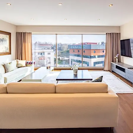 Elegant 3 Bdr With Pool, Gym & Parking Апартаменты Стамбул