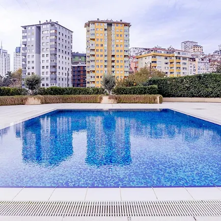 Elegant 3 Bdr With Pool, Gym & Parking * Стамбул